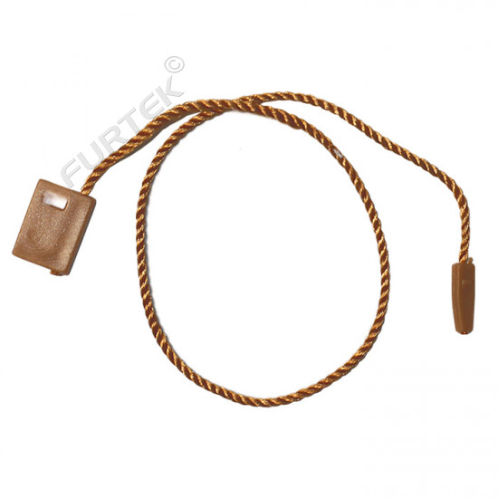 Бежевая пластиковая пломба-замочек без логотипа купить оптом в интернет ...